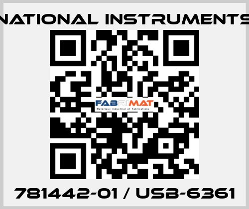 781442-01 / USB-6361 National Instruments