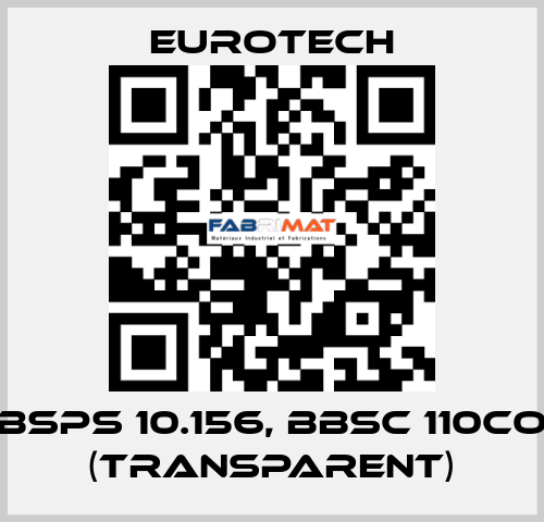 BSPS 10.156, BBSC 110CO (transparent) EUROTECH