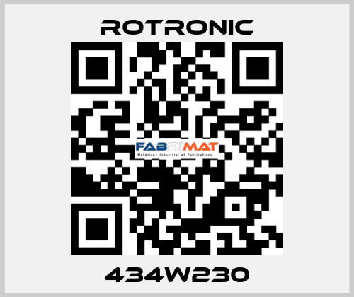 434W230 Rotronic