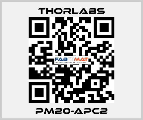 PM20-APC2 Thorlabs