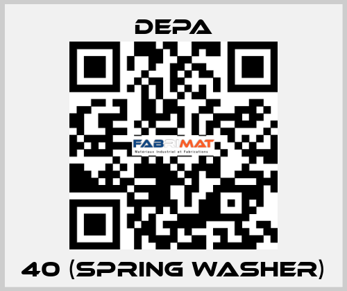 40 (Spring Washer) Depa