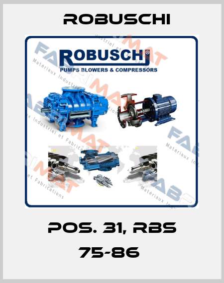 Pos. 31, RBS 75-86  Robuschi