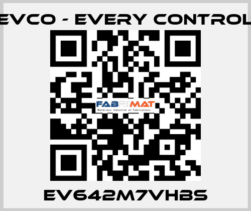EV642M7VHBS EVCO - Every Control