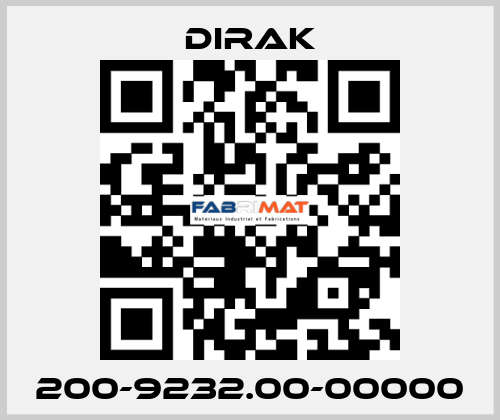 200-9232.00-00000 Dirak