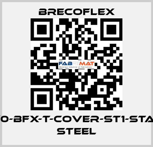 16AT10/0-BFX-T-COVER-ST1-STAINLESS STEEL Brecoflex