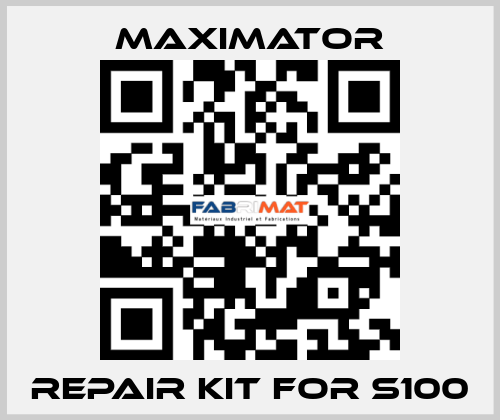 Repair Kit For S100 Maximator