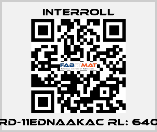 RD-11EDNAAKAC RL: 640 Interroll
