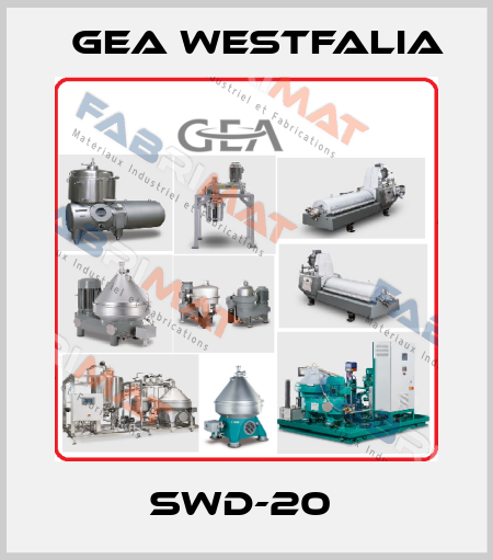 SWD-20  Gea Westfalia