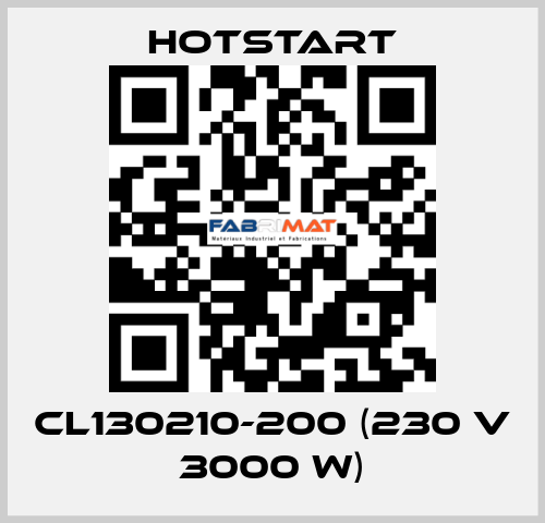 CL130210-200 (230 v 3000 W) Hotstart