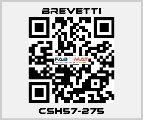 CSH57-275 Brevetti