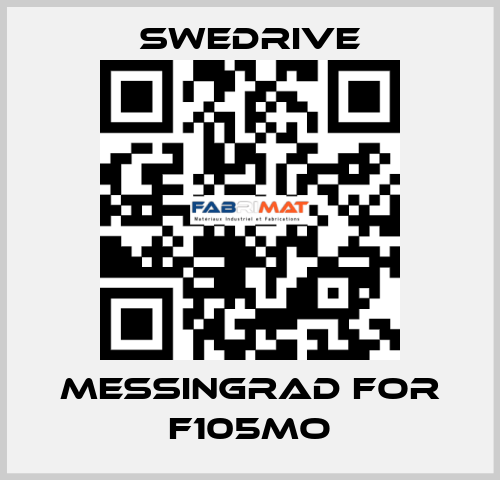 Messingrad for F105MO Swedrive