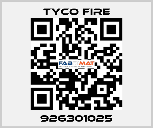 926301025 Tyco Fire