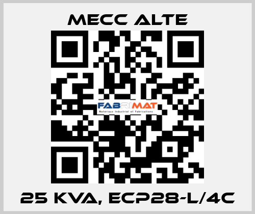 25 kVA, ECP28-L/4C Mecc Alte
