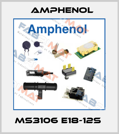 MS3106 E18-12S  Amphenol