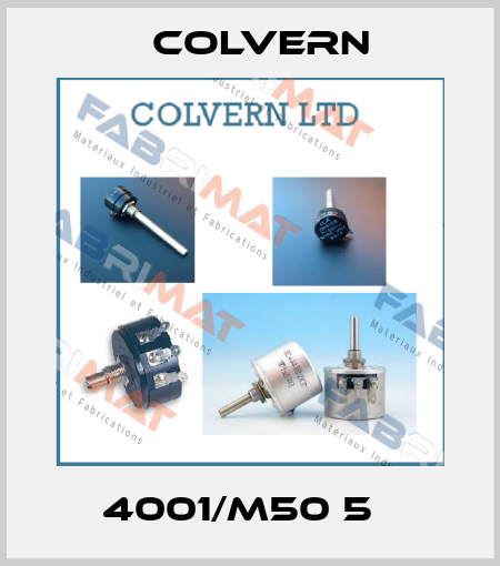 4001/M50 5   Colvern