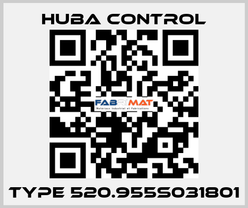 Type 520.955S031801 Huba Control