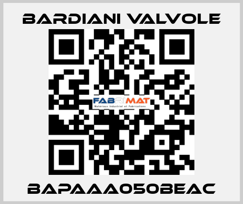 BAPAAA050BEAC Bardiani Valvole