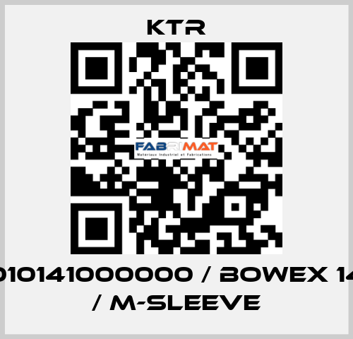 010141000000 / BoWex 14 / M-SLEEVE KTR