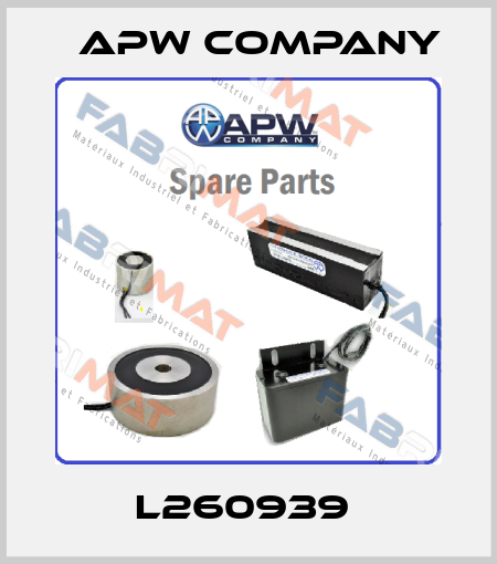 L260939  Apw Company