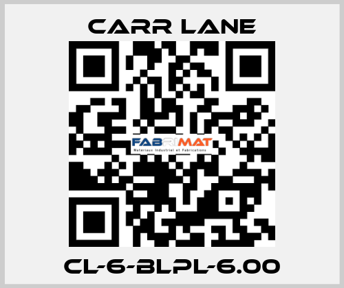 CL-6-BLPL-6.00 Carr Lane