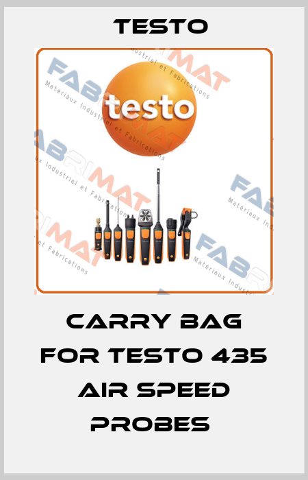 Carry bag for TESTO 435 air speed probes  Testo