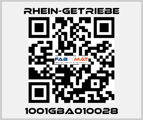 100.1GB-VL 10 Rhein-Getriebe