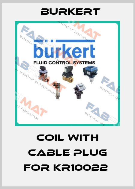 Coil with cable plug for KR10022  Burkert