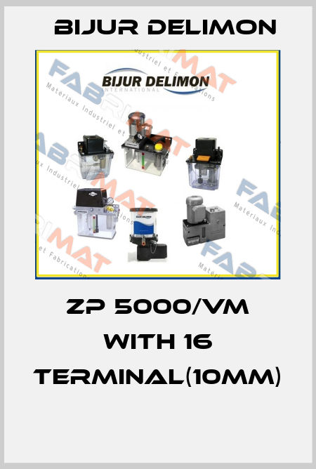 ZP 5000/VM with 16 terminal(10mm)  Bijur Delimon