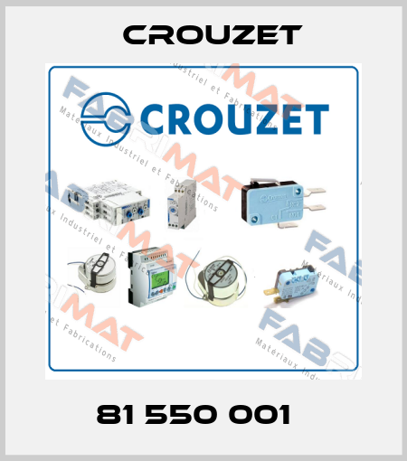 81 550 001   Crouzet