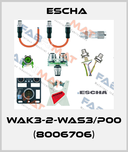 WAK3-2-WAS3/P00 (8006706) Escha