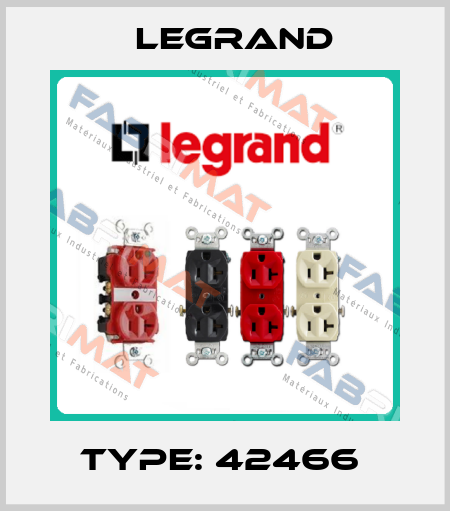 Type: 42466  Legrand