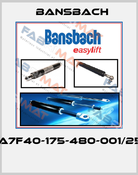 A3A7F40-175-480-001/250N  Bansbach