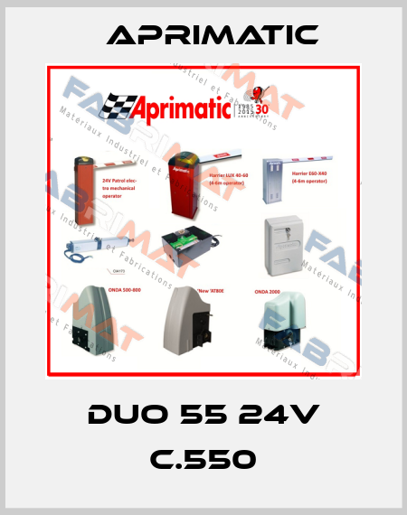 DUO 55 24V C.550 Aprimatic