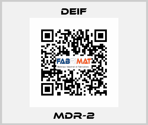 MDR-2 Deif