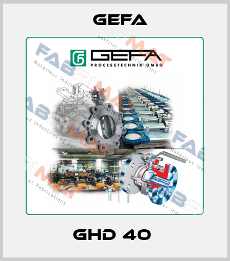GHD 40  Gefa