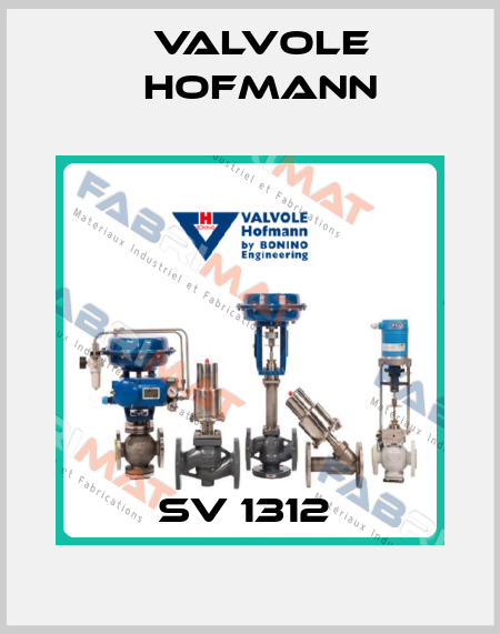 SV 1312  Valvole Hofmann