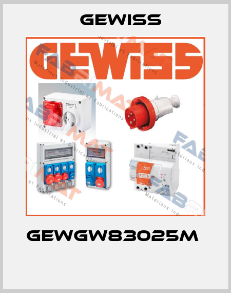 GEWGW83025M   Gewiss