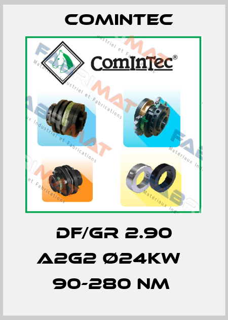 DF/GR 2.90 A2G2 ø24kw   90-280 Nm  Comintec