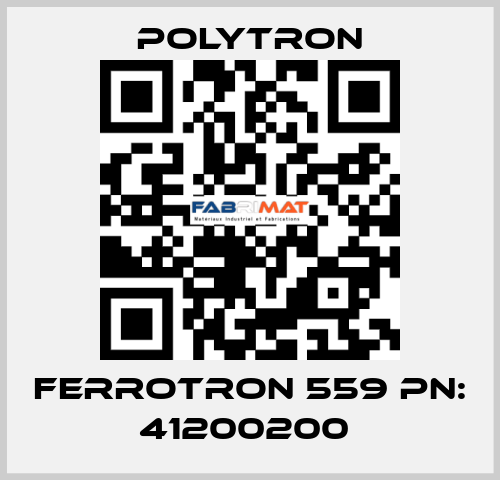 Ferrotron 559 PN: 41200200  Polytron