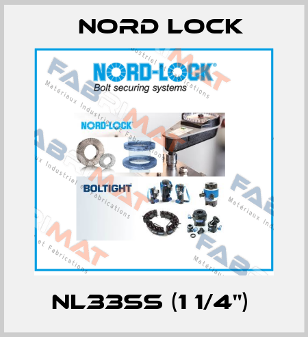 NL33ss (1 1/4")  Nord Lock