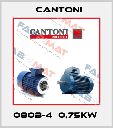 080B-4  0,75kW  Cantoni