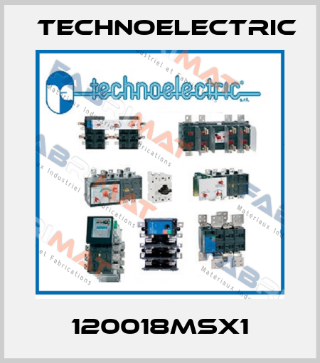 120018MSX1 Technoelectric