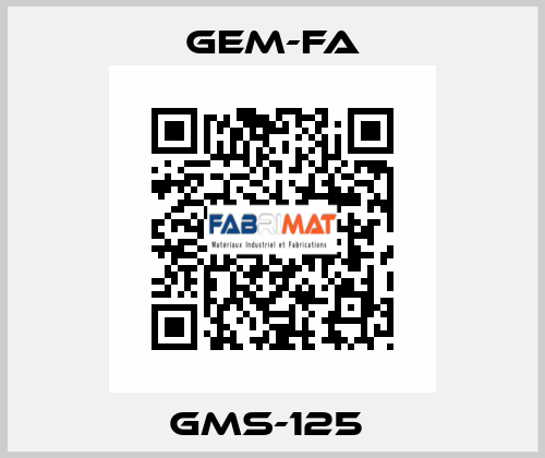 GMS-125  Gem-Fa
