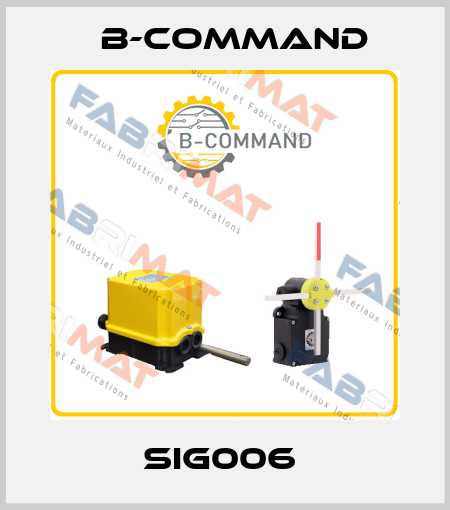 SIG006  B-COMMAND