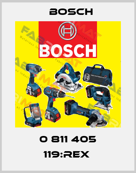 0 811 405 119:REX  Bosch