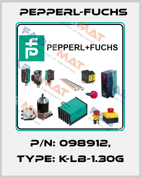 p/n: 098912, Type: K-LB-1.30G Pepperl-Fuchs