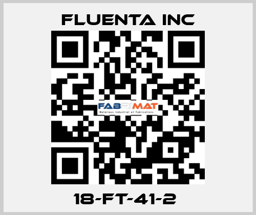 18-FT-41-2  Fluenta Inc
