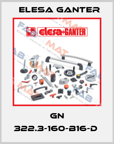 GN 322.3-160-B16-D  Elesa Ganter