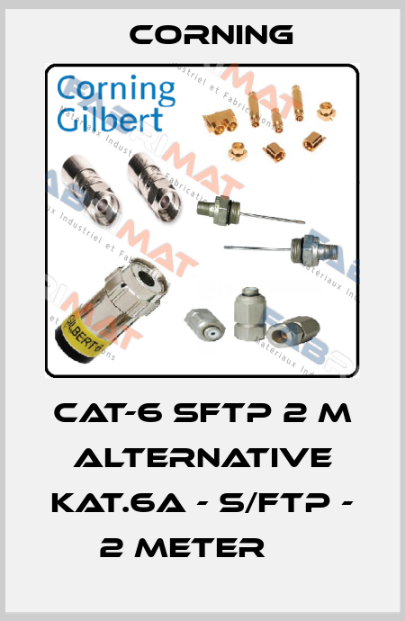 Cat-6 SFTP 2 m Alternative KAT.6A - S/FTP - 2 METER     Corning