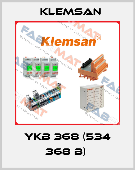 YKB 368 (534 368 B)  Klemsan